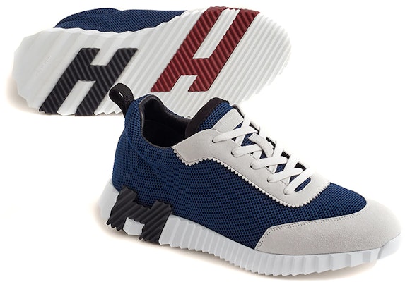 HERMES Bouncing Sneaker 'Blue Goat Leather' H221897Z-HI Purchase HERMES Bouncing Sneaker 'Blue Goat Leather' H221897Z-HI