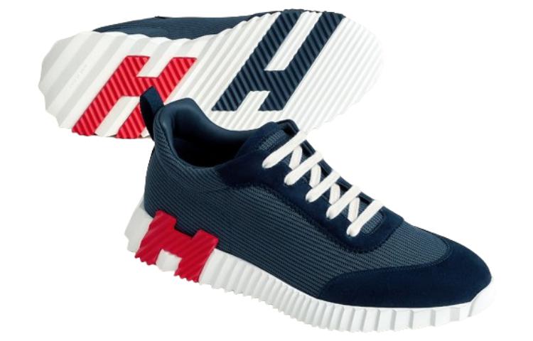 Lookbook 에르메스 바운싱 스니커즈 '오션 블루' H231764Z-HI2