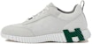 HERMES Bouncing Sneaker 'Putih Suede dan Kulit Kambing' H221897Z-H91