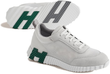 HERMES 爾曼施 Bouncing 麂皮山羊皮運動鞋 白 Purchase HERMES 爾曼施 Bouncing 麂皮山羊皮運動鞋 白