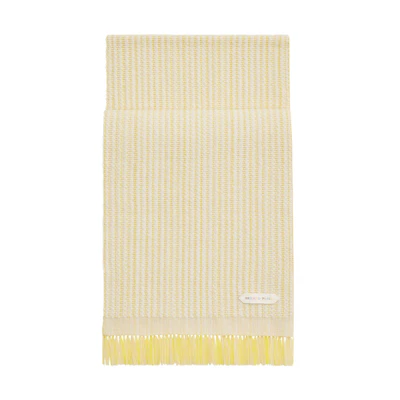 HERMES Boutis Scarf Lemon Yellow. H259087S-04