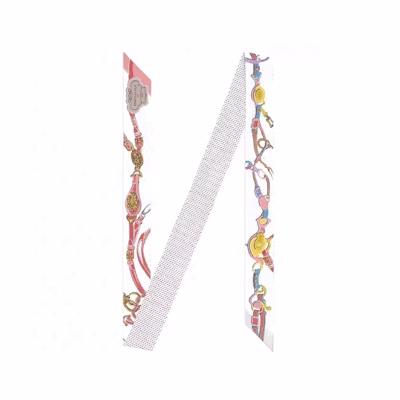 HERMES Brides de Gala Unisex Fashion Scarf White - Stylish & Trendy H563940S 01
