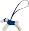 Order HERMES Buddy Furry Dog Bag Charm Pendant Blue H083349CAAJ-AJ