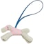 Buy HERMES Budy Multicolor Lambskin Keychain Pink Unisex Couple Style. H083349CABJ