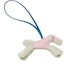 Lookbook HERMES Budy Multicolor Lambskin Keychain Pink Unisex Couple Style. H083349CABJ