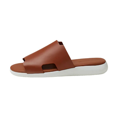 HERMES Calfskin Mule 'Brown'