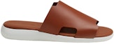 Order HERMES Kasut Mule Kulit Anak Lembu 'Coklat' H221854Z-H03