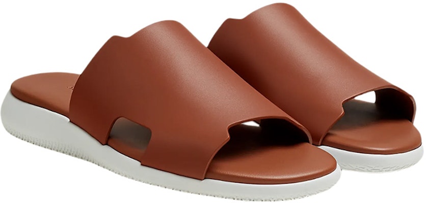 HERMES Calfskin Mule 'Brown' H221854Z-H03 Lookbook HERMES Calfskin Mule 'Brown' H221854Z-H03