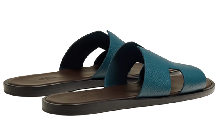 HERMES Calfskin Slide 'Deep Navy Blue' 圖 4