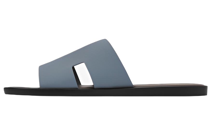 HERMES Calfskin Slide 'Simplistic Blue' H221824Z-HGT