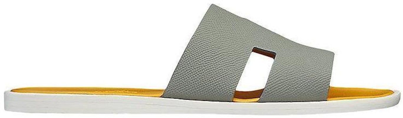 HERMES Calfskin Slipper 'Grey' H192571Z-H21 Order HERMES Calfskin Slipper 'Grey' H192571Z-H21