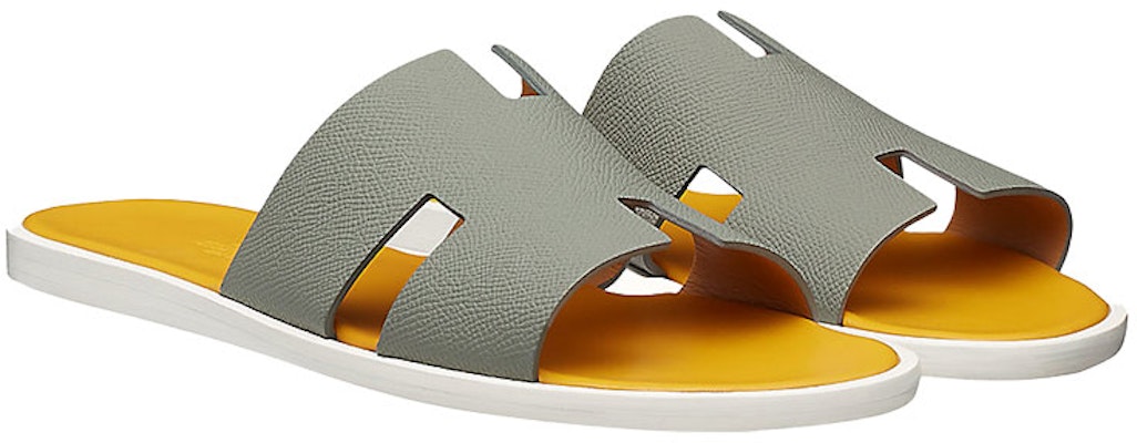 HERMES Calfskin Slipper 'Grey' H192571Z-H21 Order HERMES Calfskin Slipper 'Grey' H192571Z-H21