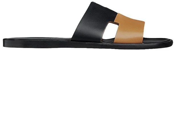 Sandal HERMES dari Kulit Anak Sapi 'Hitam Coklat' H172460Z-H31 Order Sandal HERMES dari Kulit Anak Sapi 'Hitam Coklat' H172460Z-H31