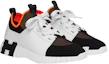 Lookbook HERMES Sepatu Sneakers Kulit Sapi 'Putih Hitam' H212918Z-H1