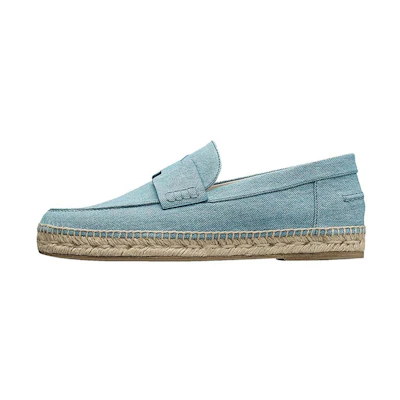 HERMES Canvas Low-Top 'Summer Style Trip Blue'