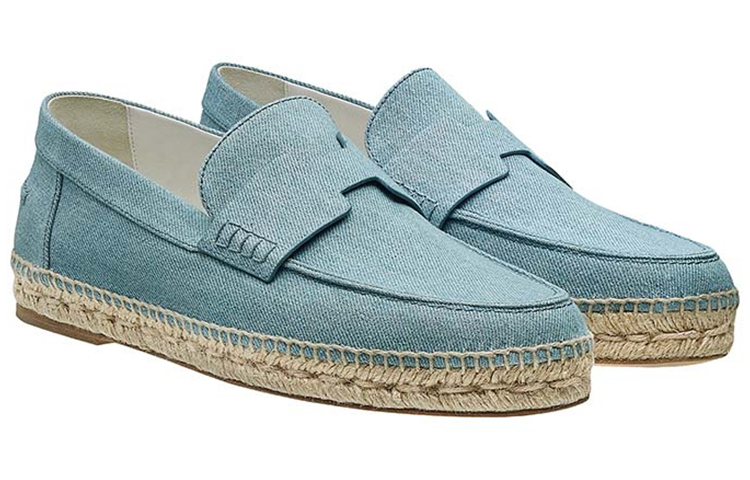 HERMES Canvas Low-Top 'Summer Style Trip Blue' 圖 2
