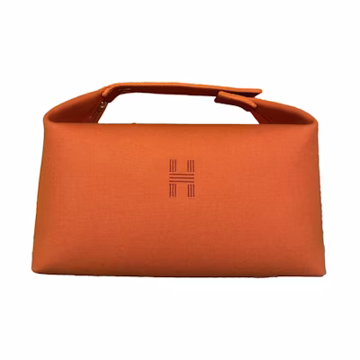 Hermes Case Bride-a-Brac Large Orange Feu