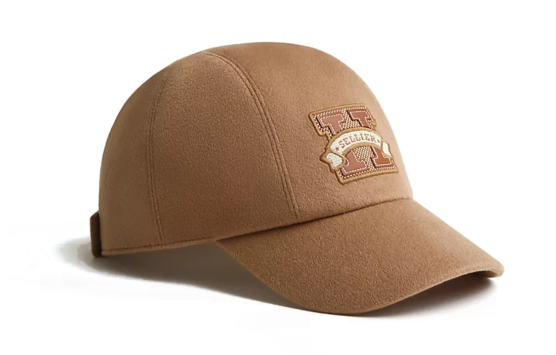 Order HERMES Topi Baseball Kasmir Unisex Gaya Pasangan Coklat/Hijau. H232032NvVS,H232032NvD1