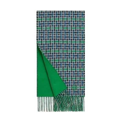 HERMES Cashmere Checkered Scarf for Men H393832T 04