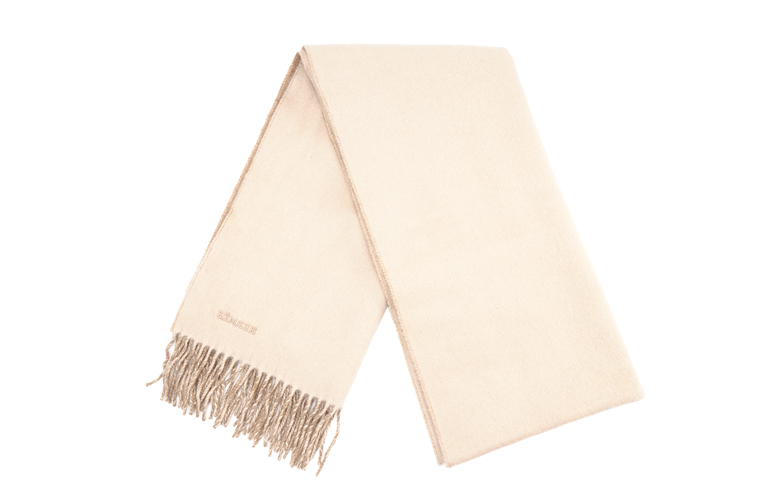 HERMES Cashmere Scarf Beige Unisex情侣款 H393800T-13 圖 4