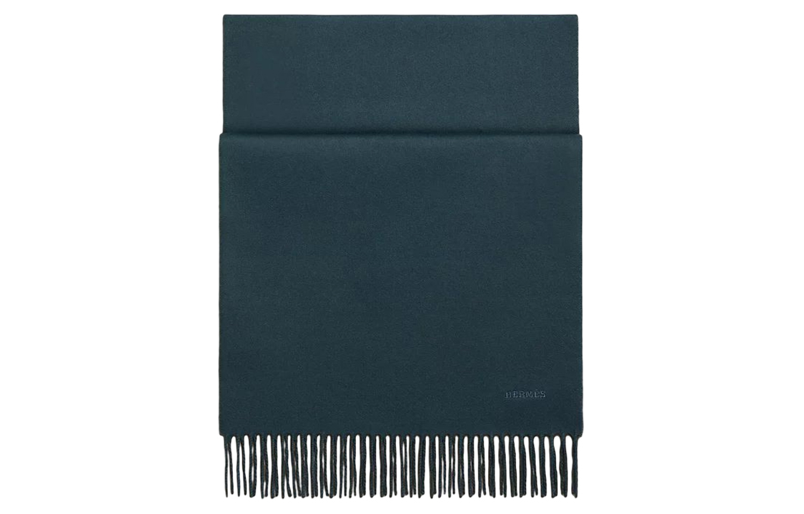 HERMES Cashmere Scarf Unisex Couple Style - Luxury Business Casual Accessory H393800T-21 圖 3