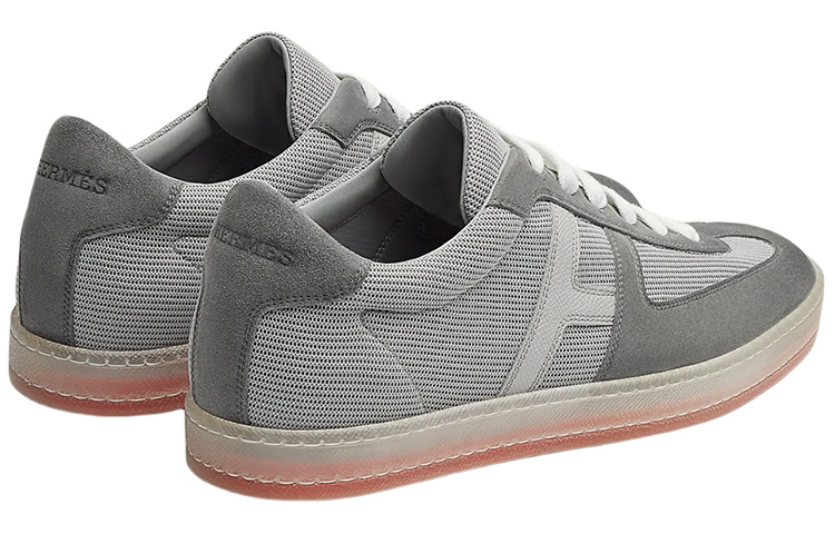 HERMES Casual Calfskin 'Fashion Sneaker Grey' 圖 4