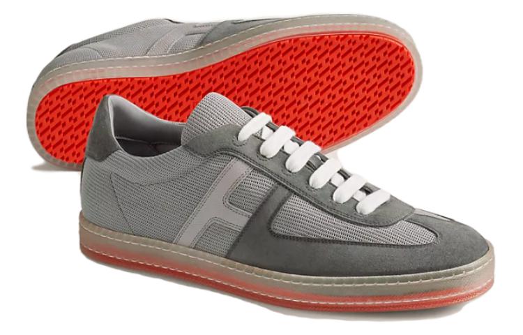 HERMES Casual Calfskin 'Fashion Sneaker Grey' 圖 5