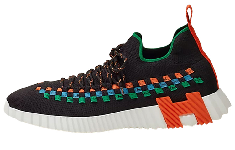 HERMES Casual Fashion Sneaker 'Black' H222910Z-H04