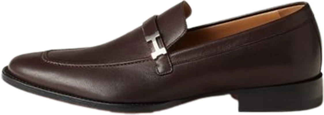 HERMES Casual Round Toe Slip-On Loafers 'Brown' H231993Z-AME Buy HERMES Casual Round Toe Slip-On Loafers 'Brown' H231993Z-AME