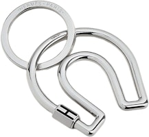 HERMES Cheval Fer a Cheval Key Ring Horseshoe Metal Unisex Keychain. H077329FJ03 HERMES Cheval Fer a Cheval Key Ring Horseshoe Metal Unisex Keychain. H077329FJ03