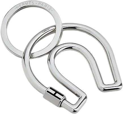 HERMES Cheval Fer a Cheval Key Ring Horseshoe Metal Unisex Keychain. H077329FJ03 Buy HERMES Cheval Fer a Cheval Key Ring Horseshoe Metal Unisex Keychain. H077329FJ03