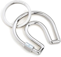 HERMES Cheval Silver/Blue Keychain Unisex Fashion Accessory. H077329FJ05 HERMES Cheval Silver/Blue Keychain Unisex Fashion Accessory. H077329FJ05