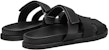 HERMES Chypre 'Sandal Velcro Hitam' H211865Z-H01