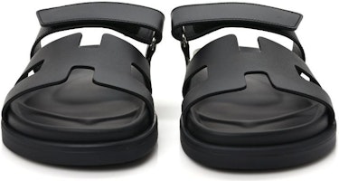 HERMES Chypre 'Sandal Velcro Hitam' H211865Z-H01 Shop HERMES Chypre 'Sandal Velcro Hitam' H211865Z-H01