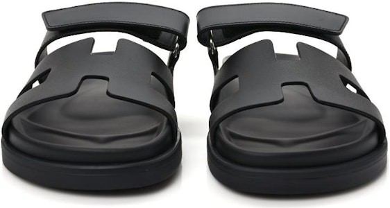 HERMES Chypre 'Sandal Velcro Hitam' H211865Z-H01 Shop HERMES Chypre 'Sandal Velcro Hitam' H211865Z-H01