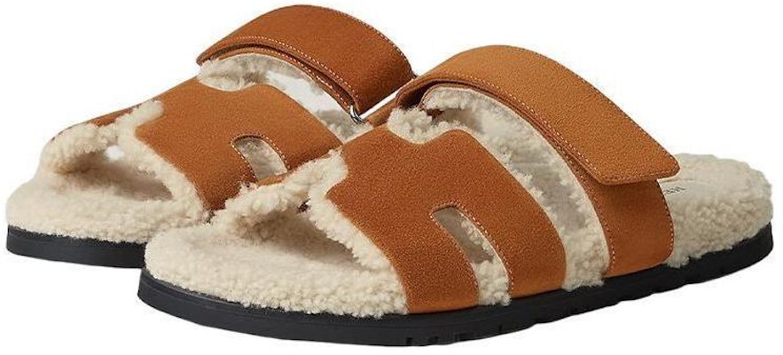 HERMES Chypre 'Sandal Kulit Hujung Terbuka Coklat' H222929Z-H10 Lookbook HERMES Chypre 'Sandal Kulit Hujung Terbuka Coklat' H222929Z-H10