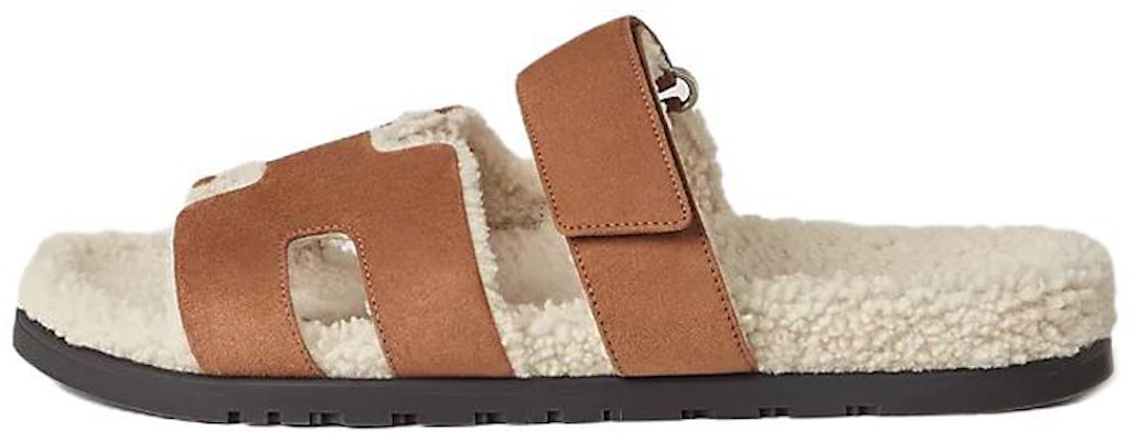 HERMES Chypre 'Open-Toe Brown Suede' H222929Z-H2P Buy HERMES Chypre 'Open-Toe Brown Suede' H222929Z-H2P