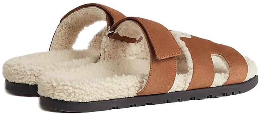 HERMES Chypre 'Open-Toe Brown Suede' H222929Z-H2P Purchase HERMES Chypre 'Open-Toe Brown Suede' H222929Z-H2P