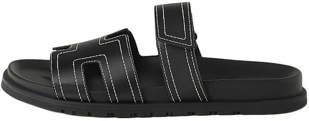 Sandales HERMES Chypre Noir en Cuir pour Homme H242888Z H02 Buy Sandales HERMES Chypre Noir en Cuir pour Homme H242888Z H02