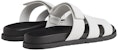 HERMES Chypre Calfskin 'Open Toe Velcro Putih' H222857Z-H90