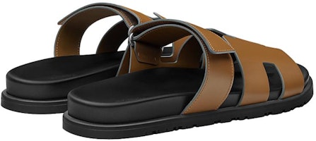 에르메스 시프레 플랫 샌들 (브라운) H211865Z-HA6 Shop 에르메스 시프레 플랫 샌들 (브라운) H211865Z-HA6