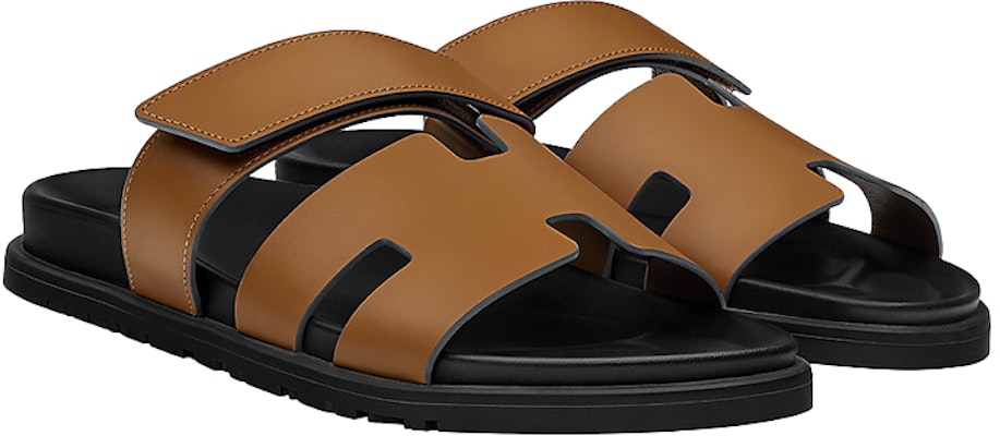 Sandal Rata HERMES Chypre 'Coklat' H211865Z-HA6 Lookbook Sandal Rata HERMES Chypre 'Coklat' H211865Z-HA6
