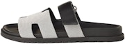 Buy Sandal Velcro HERMES Chypre 'Kelabu Hitam' H231819Z-H78