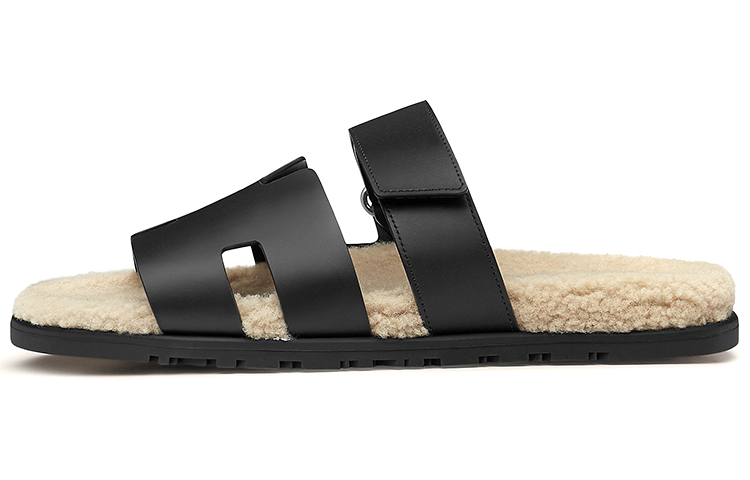 HERMES Chypre Sandal 'Black' H212890Z-H01