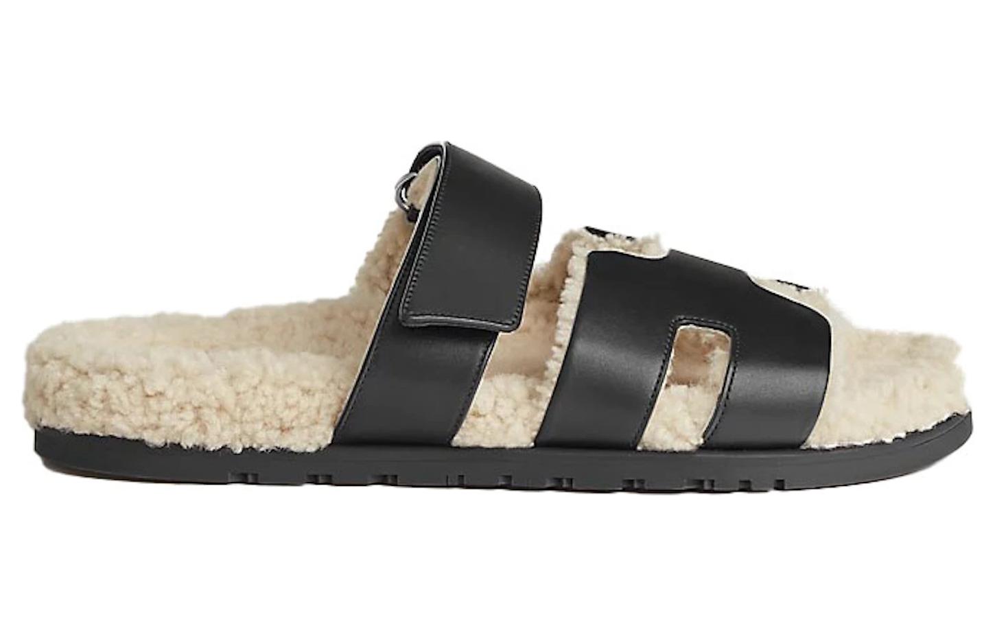 Order HERMES Sandal Chypre 'Black Magic Tape' Hitam H222865Z-H01