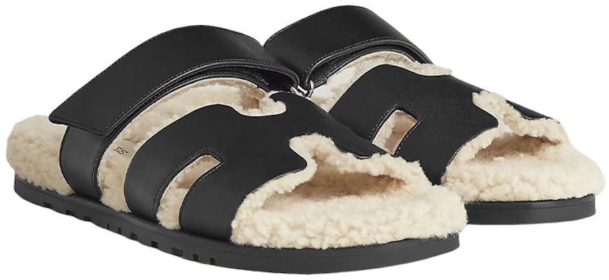 HERMES Sandal Chypre 'Black Magic Tape' Hitam H222865Z-H01 Lookbook HERMES Sandal Chypre 'Black Magic Tape' Hitam H222865Z-H01