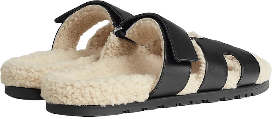 HERMES Sandal Chypre 'Black Magic Tape' Hitam H222865Z-H01 Shop HERMES Sandal Chypre 'Black Magic Tape' Hitam H222865Z-H01