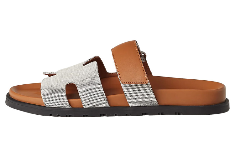 Buy 에르메스 씨프레 샌달 '브라운 그레이' H231819Z-HPN