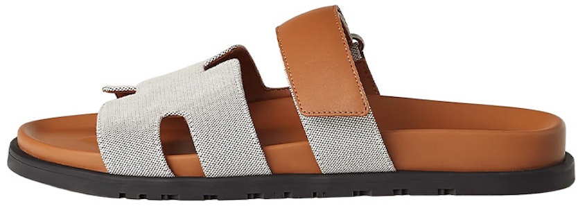 Sandal HERMES Chypre 'Coklat Abu-abu' H231819Z-HPN Buy Sandal HERMES Chypre 'Coklat Abu-abu' H231819Z-HPN