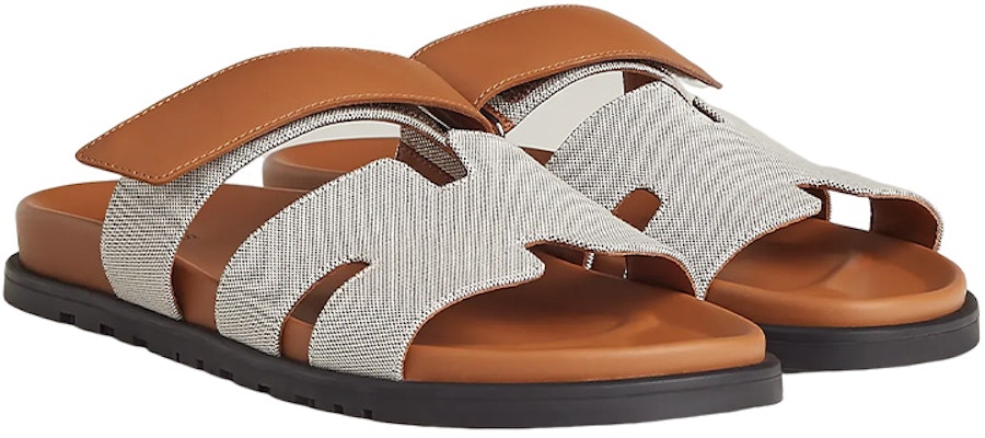 HERMES Chypre Sandal 'Coklat Kelabu' H231819Z-HPN Lookbook HERMES Chypre Sandal 'Coklat Kelabu' H231819Z-HPN